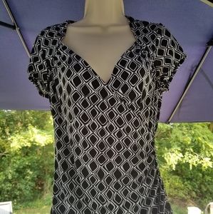Maurice Cap Sleeve Blouse